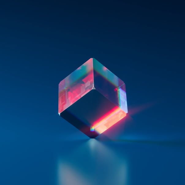 a fancy looking cube